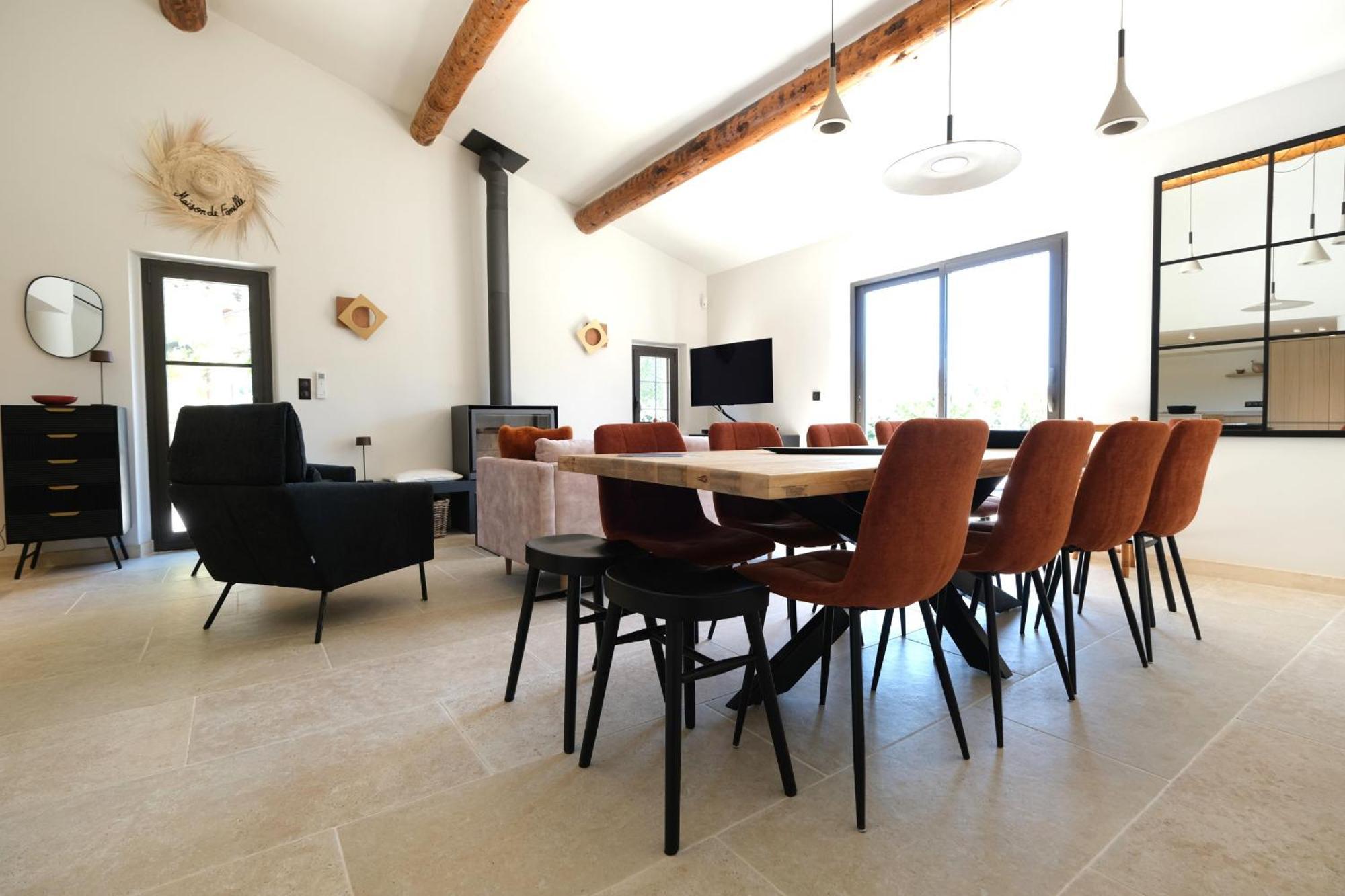 Provencal House With Heated Pool, View Of The Luberon In Robion - Accommodates 12 People. Zewnętrze zdjęcie
