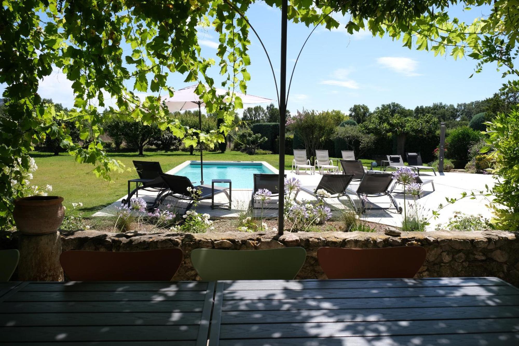Provencal House With Heated Pool, View Of The Luberon In Robion - Accommodates 12 People. Zewnętrze zdjęcie
