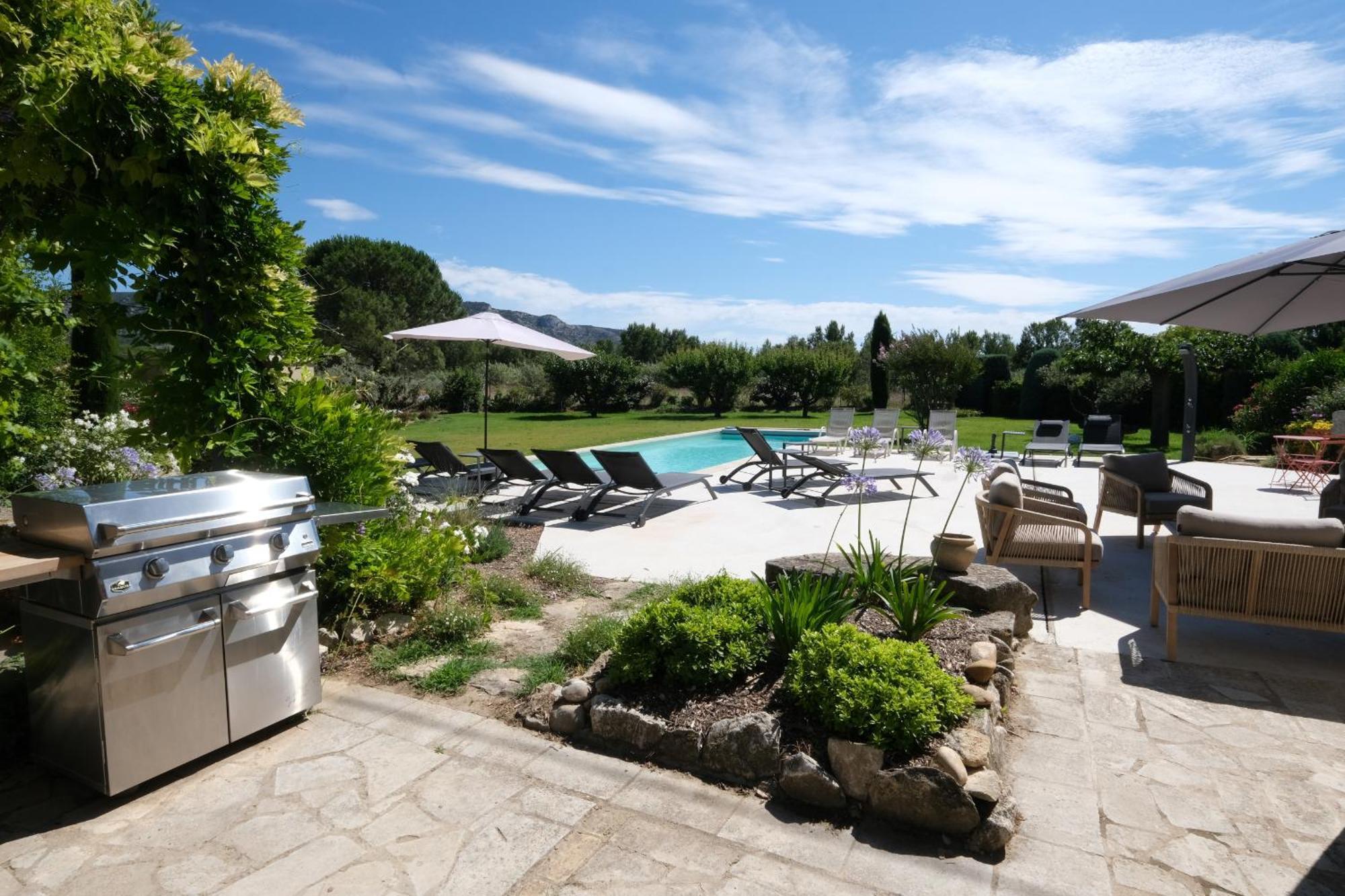 Provencal House With Heated Pool, View Of The Luberon In Robion - Accommodates 12 People. Zewnętrze zdjęcie