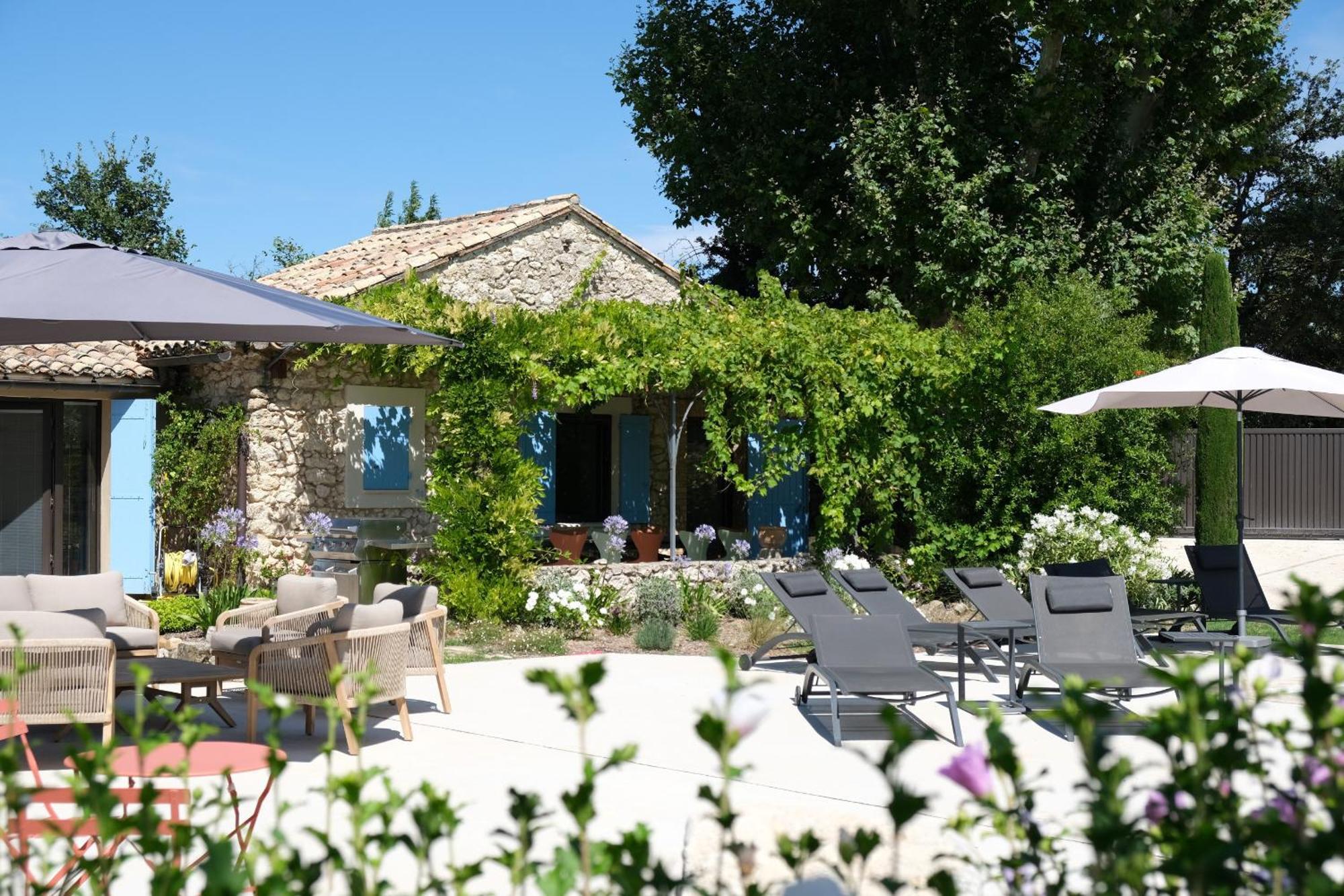 Provencal House With Heated Pool, View Of The Luberon In Robion - Accommodates 12 People. Zewnętrze zdjęcie